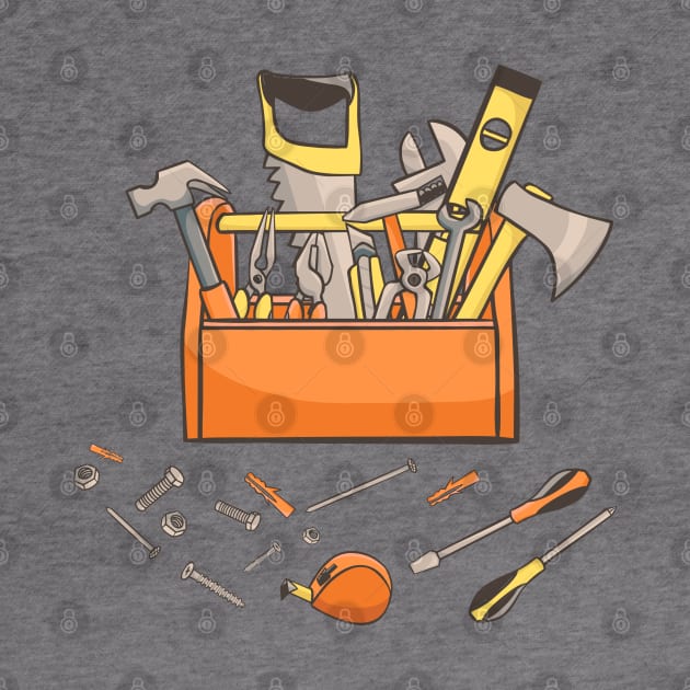 Handyman Toolbox by Illustradise